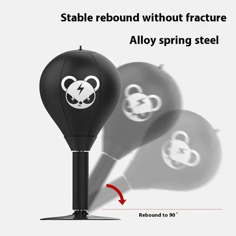 Punchpro Mini™ – Desktop Boxing Speed Ball for Stress Relief & Fun Anywhere